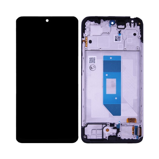 Touch+Display+Frame Xiaomi Redmi Note 14 4G Preto